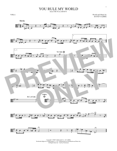 You Rule My World von David Yazbek (Download) 