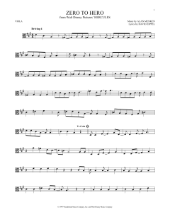 Zero To Hero von Alan Menken (Download) 