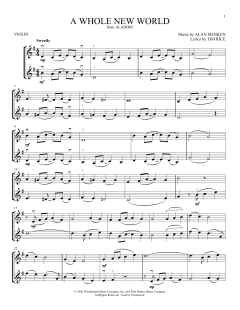 A Whole New World von Tim Rice (Download) 