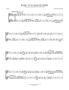 Baby, It's Cold Outside von Frank Loesser (Download) 