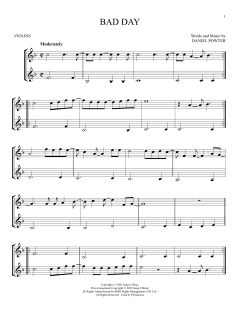 Bad Day von Daniel Powter (Download) 