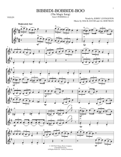 Bibbidi-Bobbidi-Boo von Verna Felton (Download) 