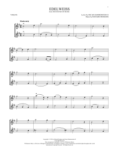 Edelweiss von Richard Rodgers (Download) 