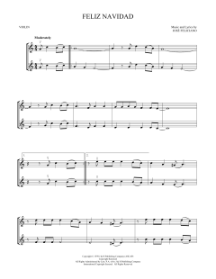 Feliz Navidad von José Feliciano (Download) 