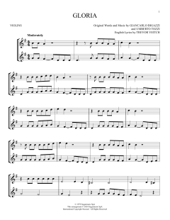 Gloria von Umberto Tozzi (Download) 