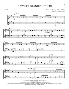 I Saw Her Standing There von The Beatles (Download) 