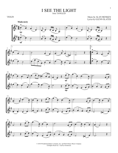 I See The Light von Alan Menken (Download) 