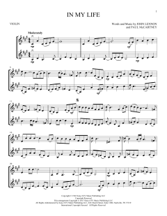 In My Life von The Beatles (Download) 