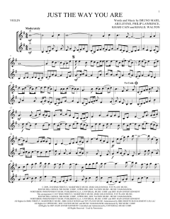 Just The Way You Are von Bruno Mars (Download) 