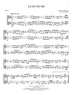 Lean On Me von Bill Withers (Download) 