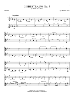 Liebestraum No. 3 von Franz Liszt (Download) 