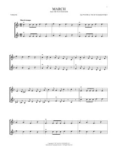 March, Op. 71a von Pyotr Il'yich Tchaikovsky (Download) 