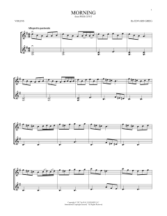 Morning von Edvard Grieg (Download) 