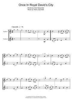 Once In Royal David's City von Traditional (Download) 