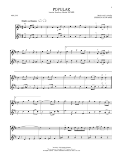 Popular von Stephen Schwartz (Download) 