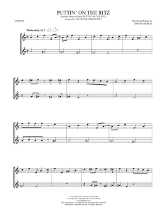 Puttin' On The Ritz von Irving Berlin (Download) 