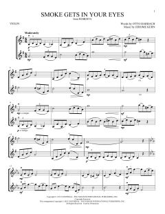 Smoke Gets In Your Eyes von The Platters (Download) 