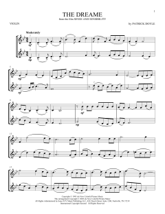 The Dreame von Patrick Doyle (Download) 