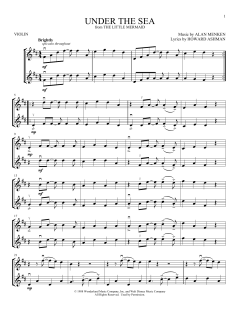 Under The Sea von Alan Menken (Download) 
