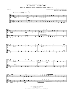 Winnie The Pooh von Robert Bernard Sherman (Download) 