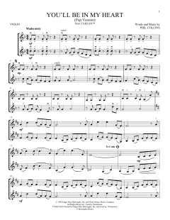 You'll Be In My Heart von Phil Collins (Download) 