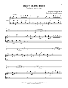 Beauty And The Beast von Alan Menken (Download) 
