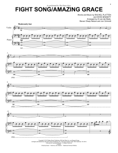 Fight Song/Amazing Grace von The Piano Guys (Download) 