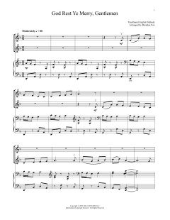 God Rest Ye Merry, Gentlemen von Traditional English Carol (Download) 