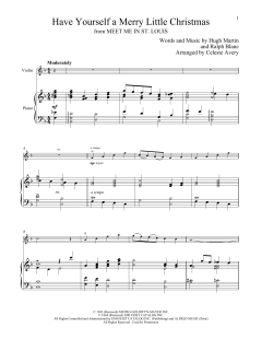 Have Yourself A Merry Little Christmas von Hugh Martin (Download) 