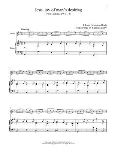 Jesu, Joy Of Man's Desiring von Johann Sebastian Bach (Download) 