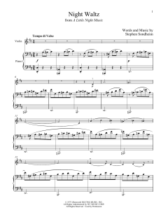 Night Waltz von Stephen Sondheim (Download) 