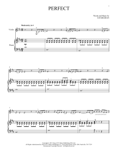 Perfect von Ed Sheeran (Download) 