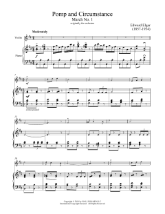 Pomp And Circumstance, March No. 1 von Edward Elgar (Download) 