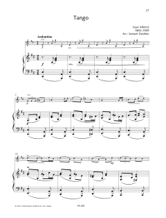 Tango von Isaac Albéniz (Download) 