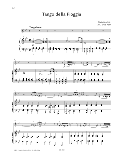 Tango della Piogga von Silvio Benfatto (Download) 