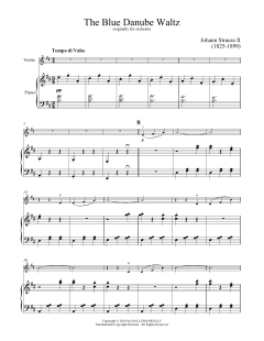 The Beautiful Blue Danube, Op. 314 von Johann Strauss II (Download) 