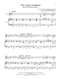 The Lonely Goatherd von Richard Rodgers (Download) 