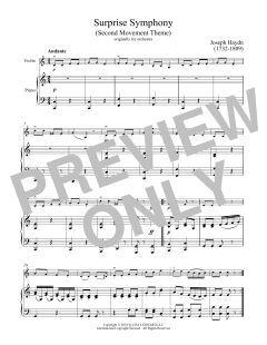 The Surprise Symphony von Franz Joseph Haydn (Download) 