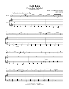 Theme From Swan Lake von Pyotr Il'yich Tchaikovsky (Download) 