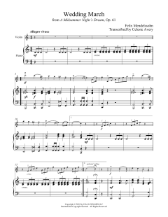 Wedding March von Felix Mendelssohn (Download) 