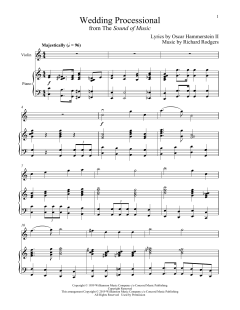 Wedding Processional von Richard Rodgers (Download) 