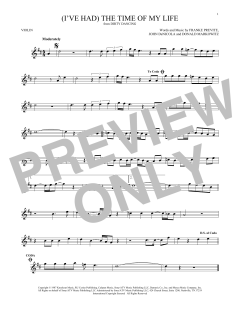 (I've Had) The Time Of My Life von John Denicola (Download) 