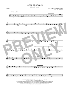 10,000 Reasons von Matt Redman (Download) 