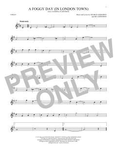 A Foggy Day von Ira Gershwin (Download) 