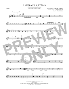 A Man And A Woman von Francis Lai (Download) 