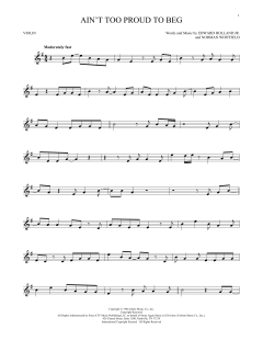 Ain't Too Proud To Beg von The Temptations (Download) 