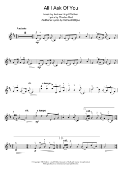 All I Ask Of You von Andrew Lloyd Webber (Download) 