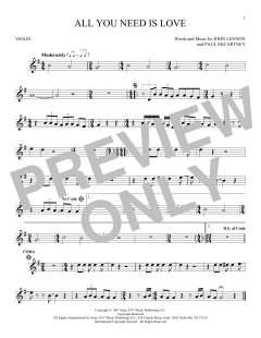 All You Need Is Love von The Beatles (Download) 