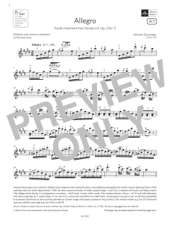 Allegro von Antoine Dauvergne (Download) 