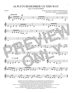 Always Remember Us This Way von Lady Gaga (Download) 